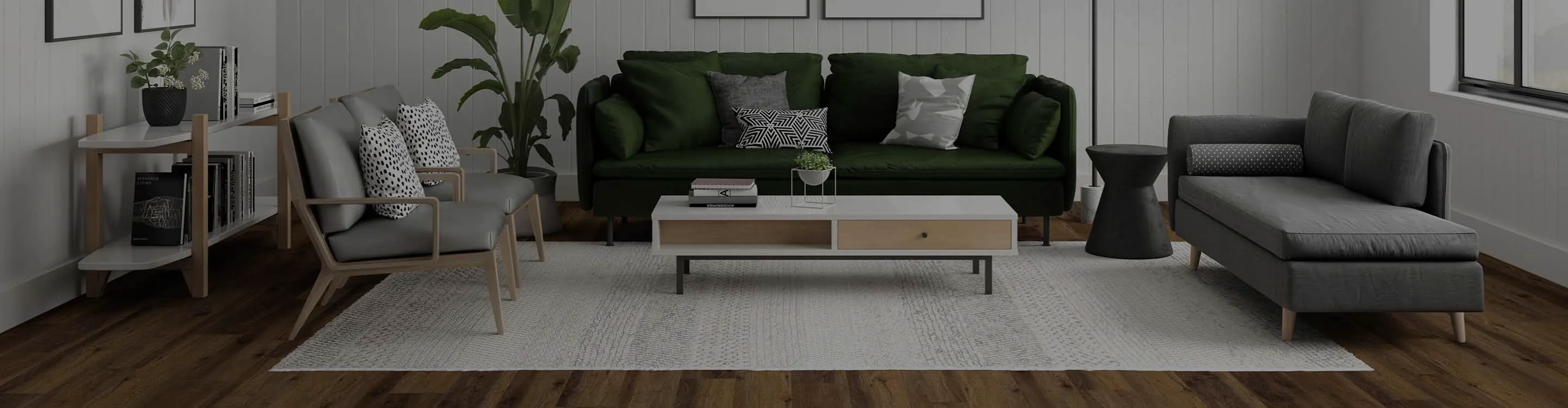 area rug in living room