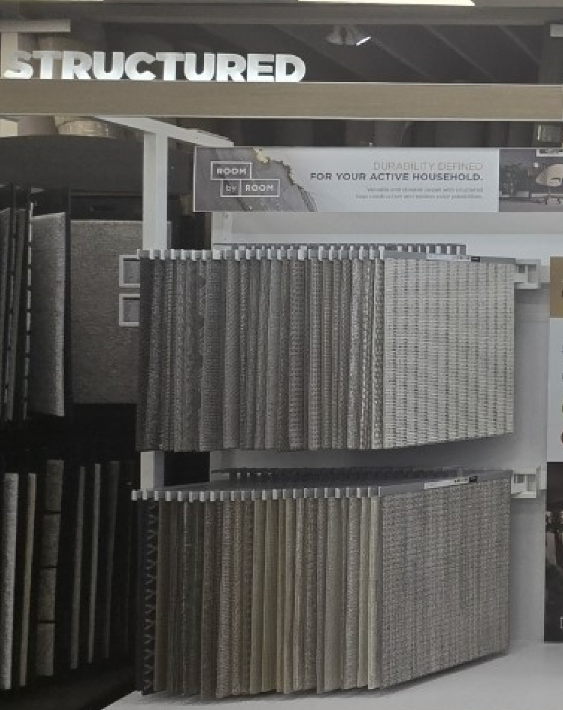 Animated carpet exploded view